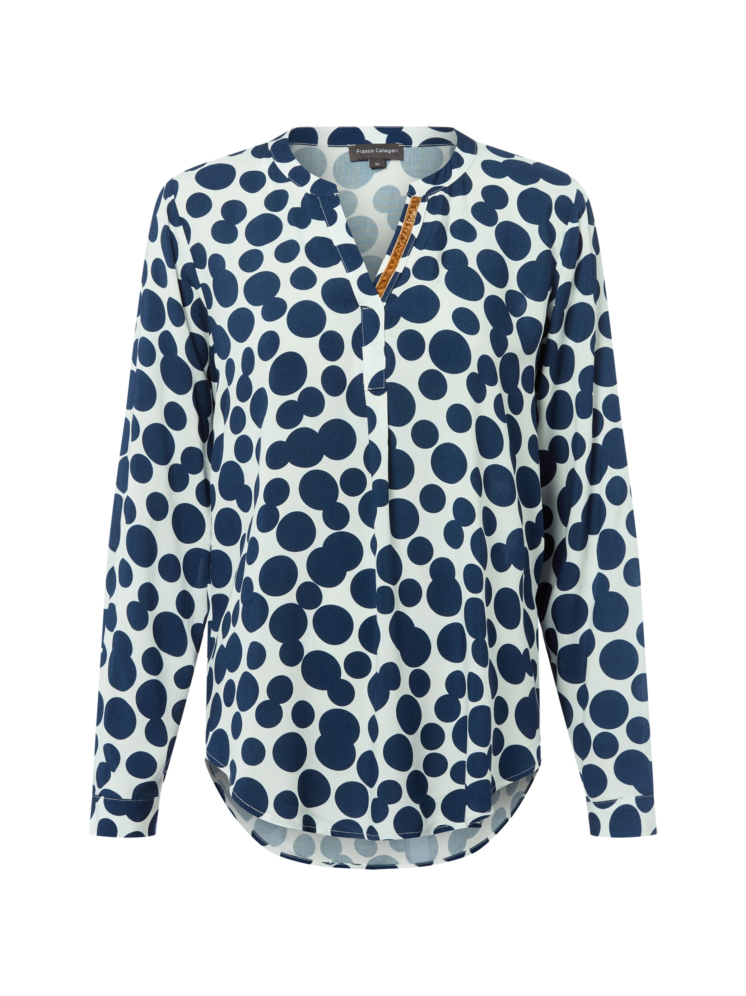 Franco Callegari Blouse in Blue: front