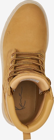 Bottines à lacets Karl Kani en beige