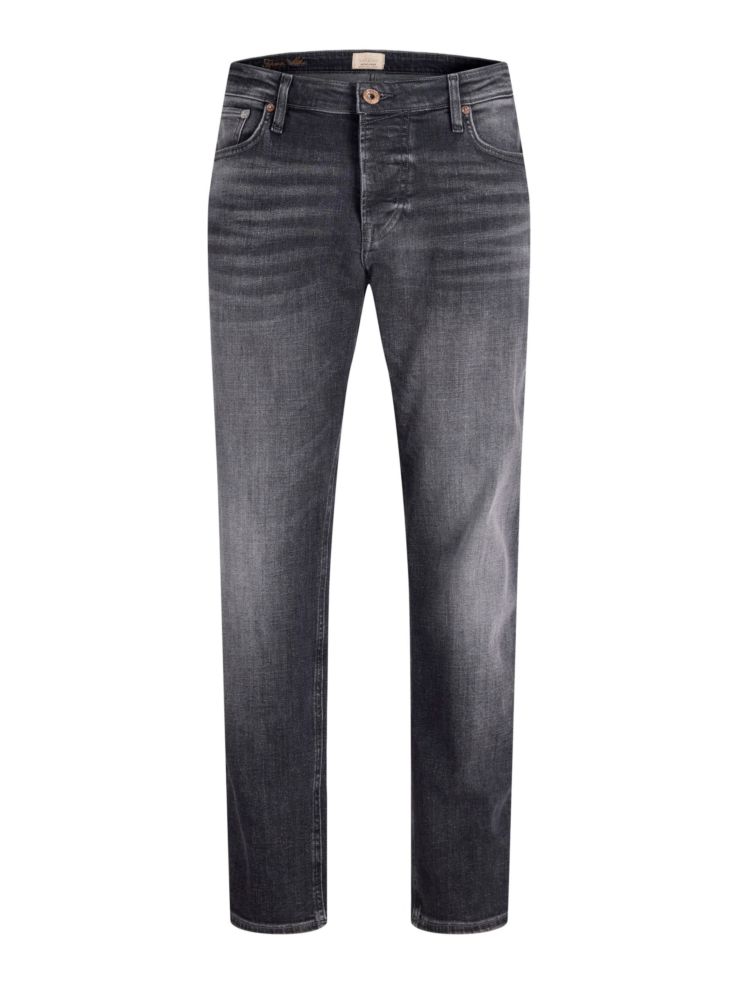 JACK & JONES Jeans 'JJMike' in de kleur Black denim, Productweergave