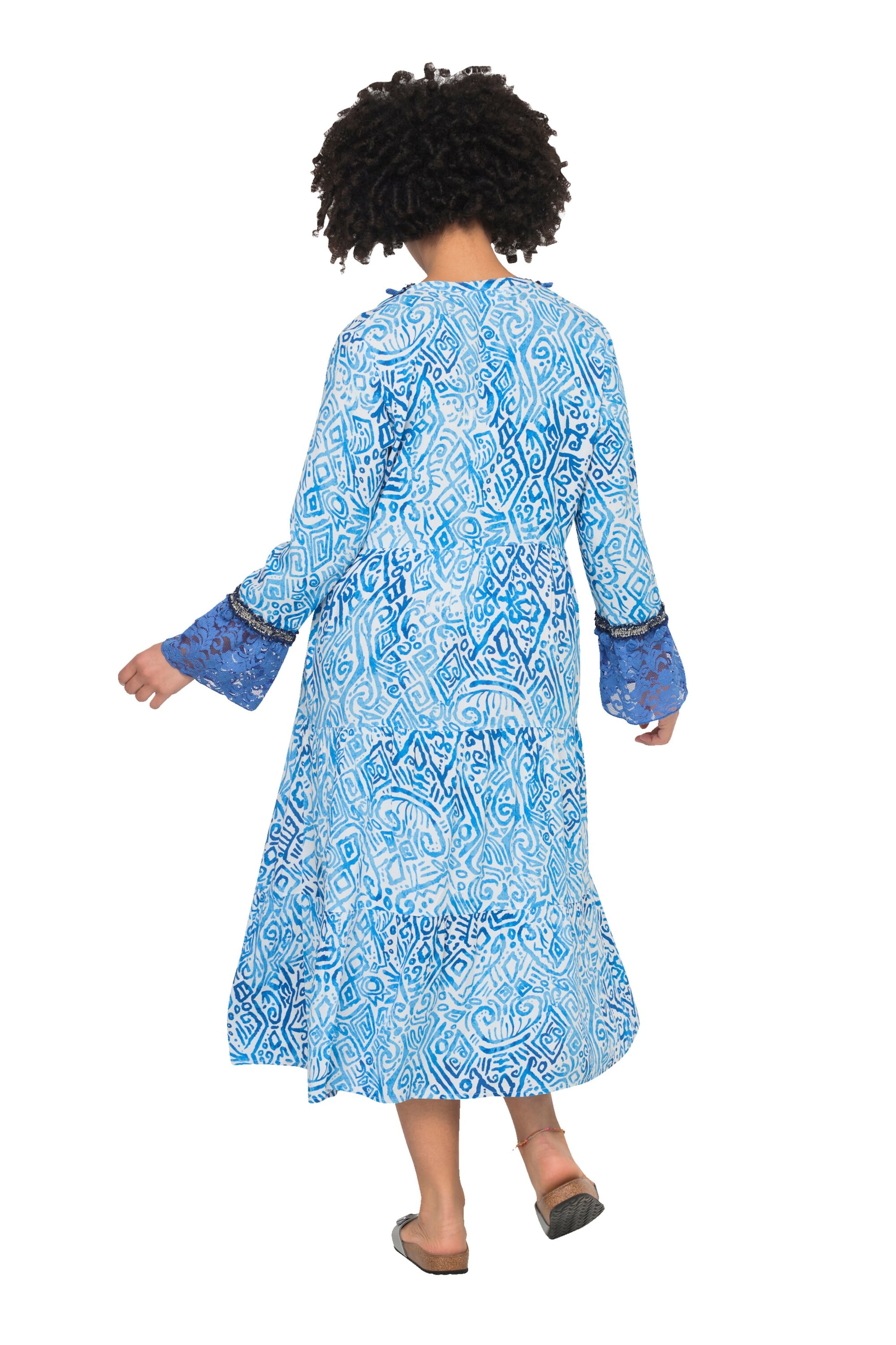 Angel of Style Shirt dress in Blue