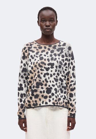 Pull-over monari en gris : devant