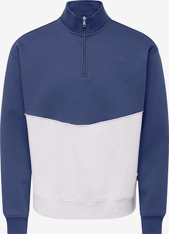 Only & Sons Sweatshirt 'ONSCERES' in Blue: front
