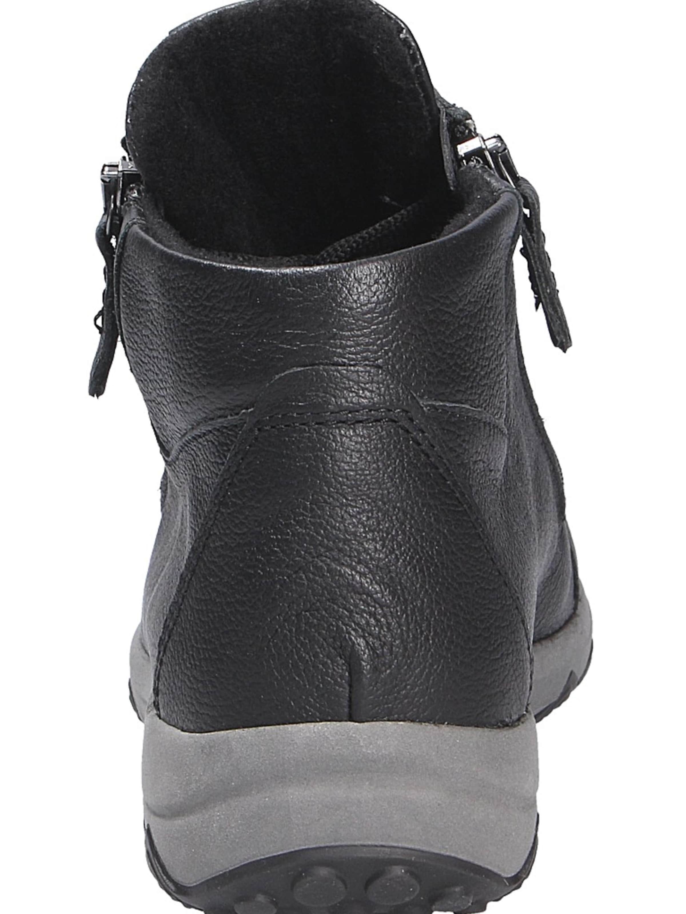 WALDLÄUFER Schnürstiefel in Schwarz