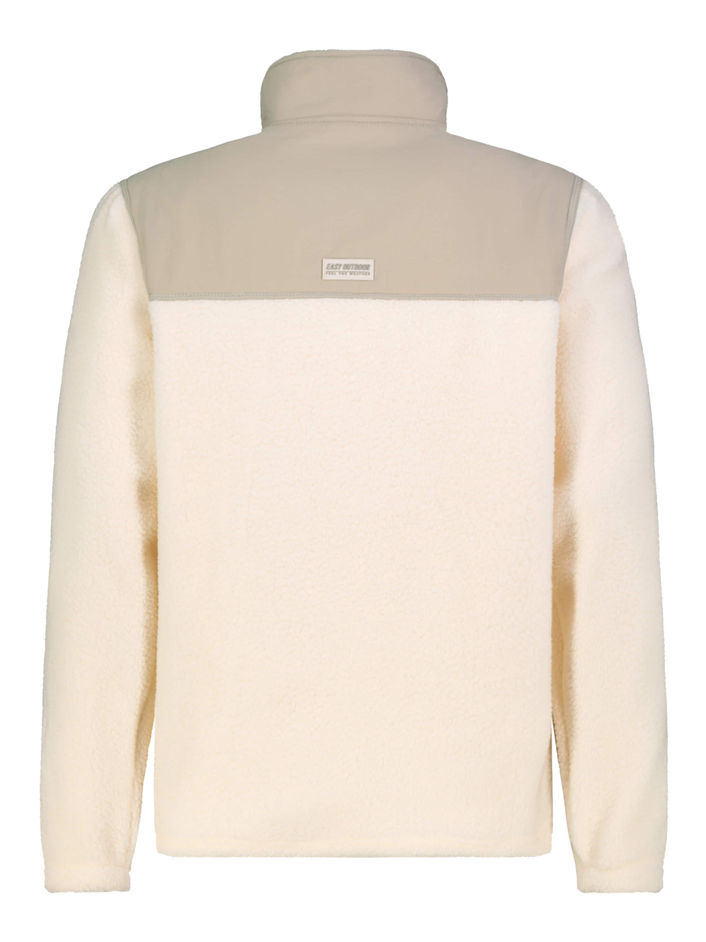 Sublevel Fleece jas in Beige
