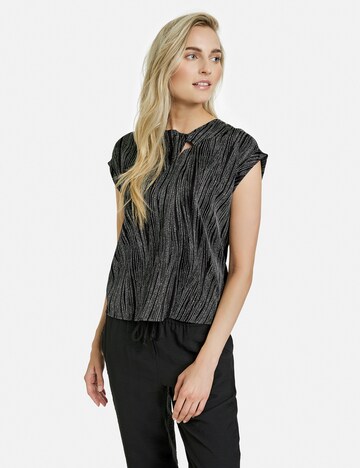 TAIFUN Blouse in Black