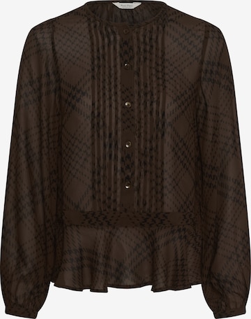 Part Two Blouse 'Cantaline' in Brown: front