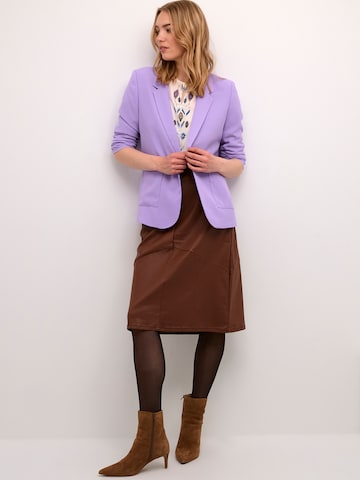 Cream Blazer 'Cocamia' in Purple