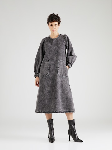 Lollys Laundry Dress 'Lucas' in Grey: front