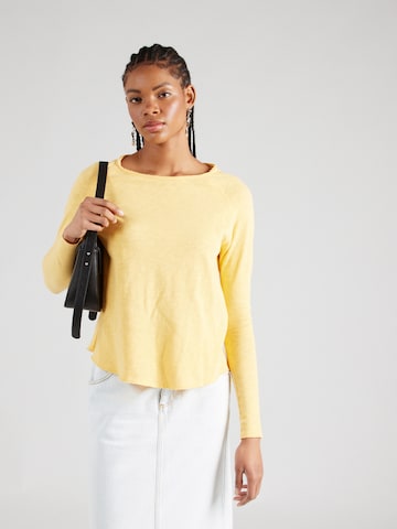 AMERICAN VINTAGE Μπλουζάκι 'SONOMA' σε κίτρινο: μπροστά