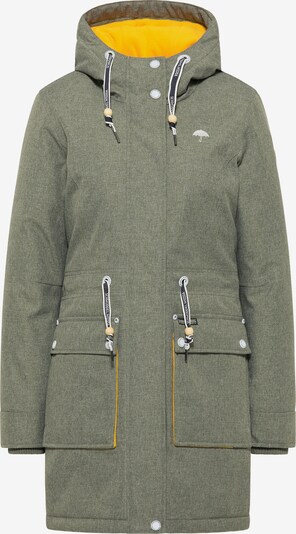 Schmuddelwedda Winter Parka in Yellow / mottled green, Item view