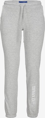 JJXX Slim fit Pants 'RILEY' in Grey: front