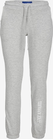 JJXX Slim fit Pants 'RILEY' in Grey: front