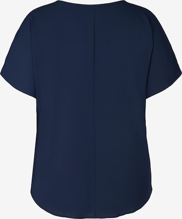 Zizzi Bluse 'Vanni' in Blau