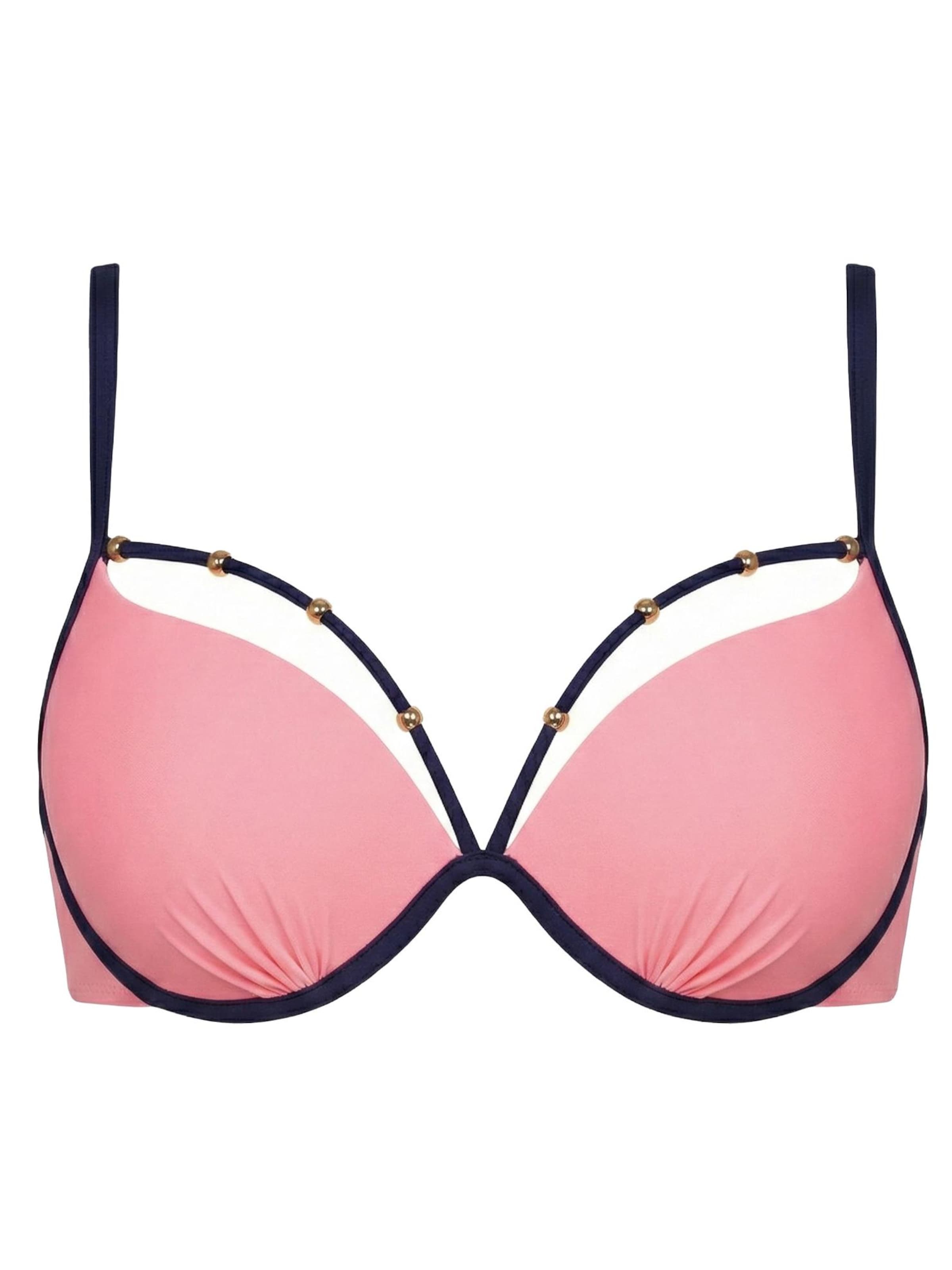 Marko Push-up Bikinitop 'Kayla M-810' in Roze: voorkant