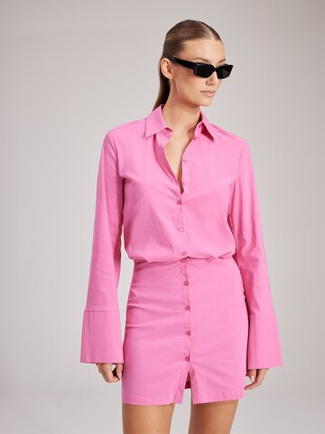 RÆRE by Lorena Rae Shirt dress 'Naomi' in Pink: front