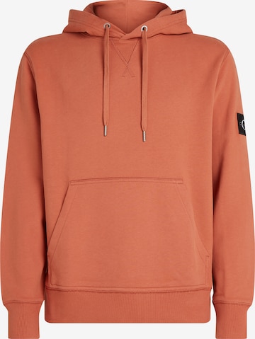 oranžs Calvin Klein Jeans Sportisks džemperis: no priekšpuses