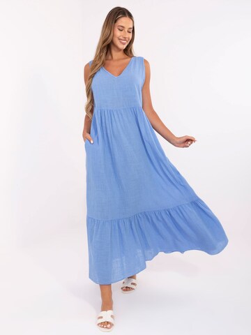 Madnezz House Kleid in Blau: Vorderseite