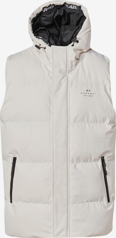 KOROSHI Bodywarmer in Beige: voorkant