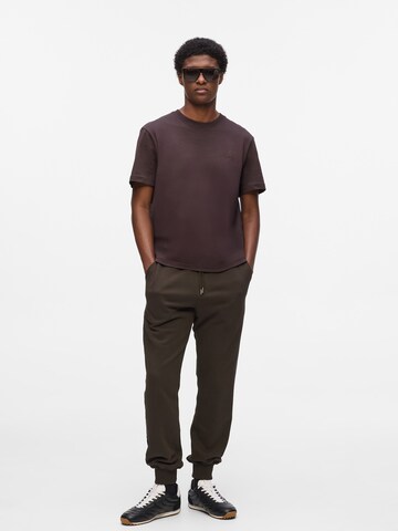 Regular Pantaloni de la Karl Lagerfeld pe maro