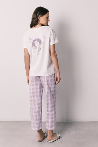 Women' Secret Pyjama värissä valkoinen