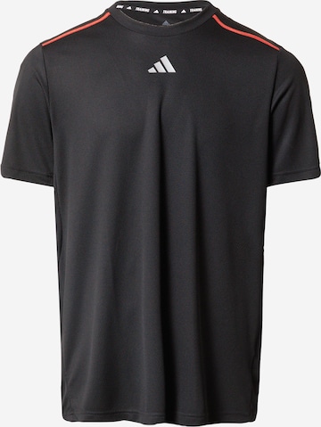 ADIDAS PERFORMANCE Funkční tričko – černá: přední strana