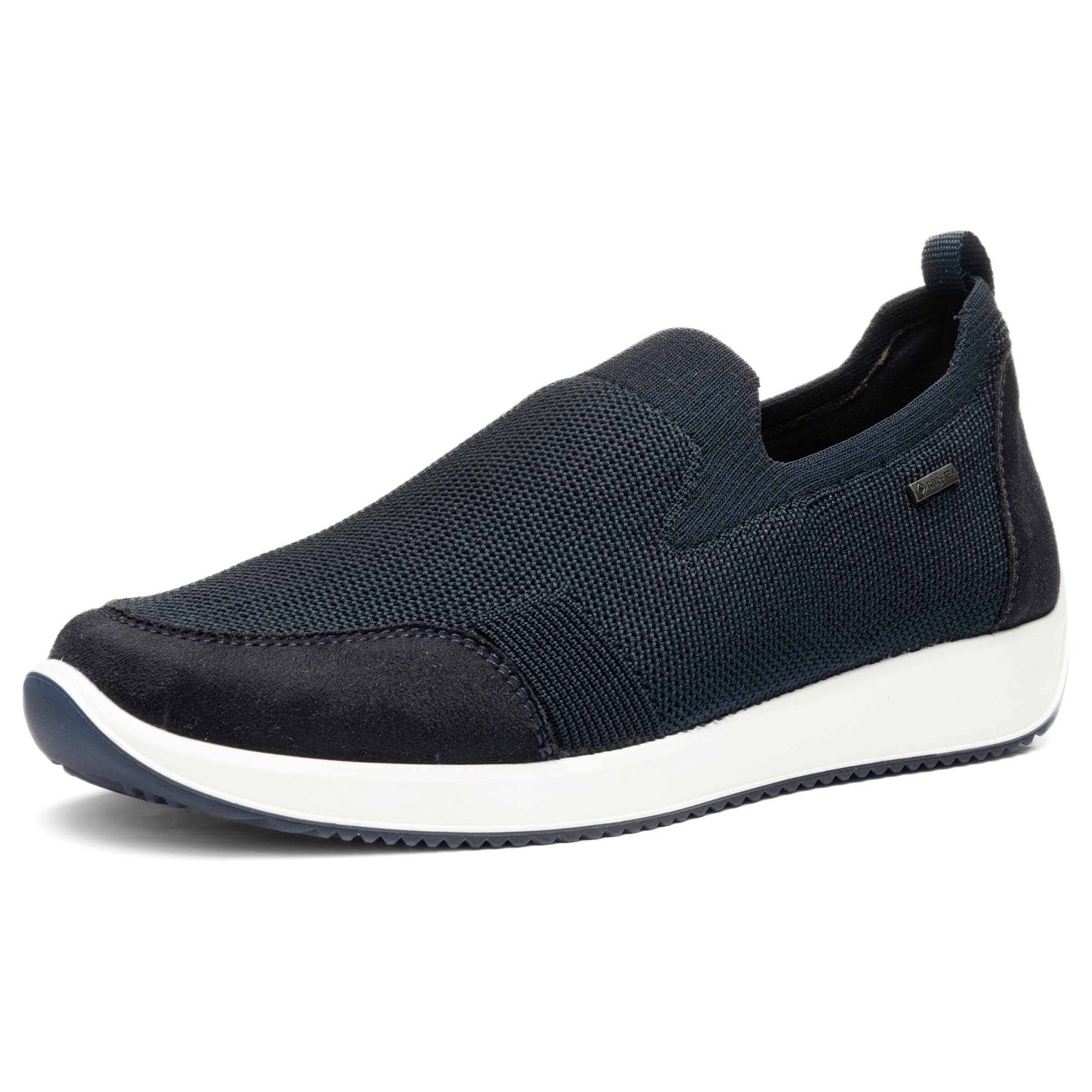 ARA Slip On in Blau: Vorderseite