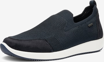 ARA Slip-Ons in Blue: front