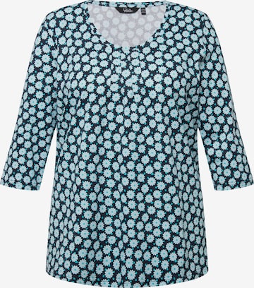 Ulla Popken Shirt in Blauw: voorkant