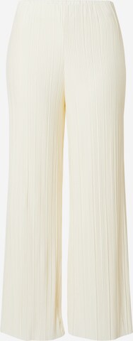 Wide Leg Pantalon 'LAUREN' CATWALK JUNKIE en blanc : devant