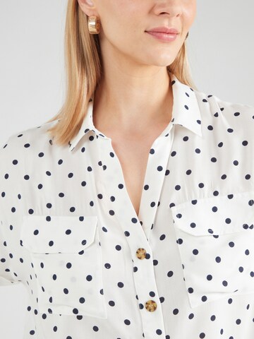 Chemisier 'VMBUMPY' VERO MODA en blanc
