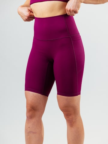 Lifters Slimfit Sporthose in Lila