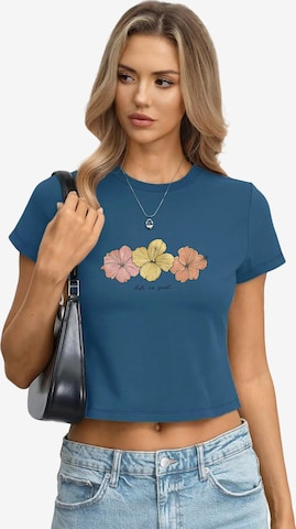 GORHEY Shirt in Blauw: voorkant