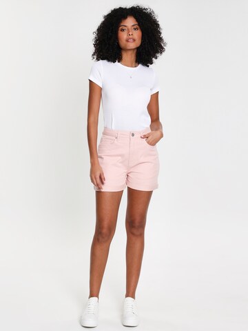 Threadbare Regular Jeans 'Calais' in Pink