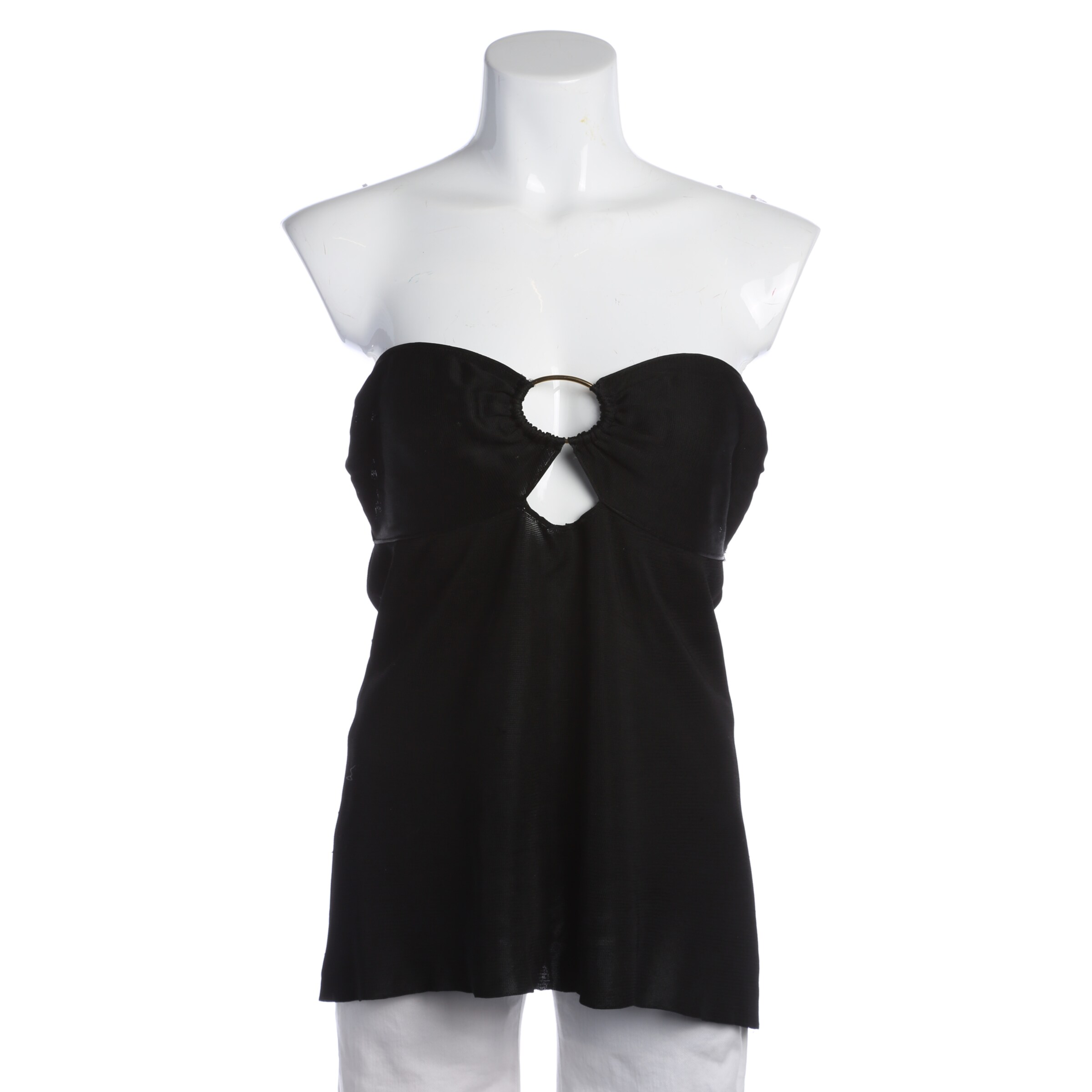 Tom Ford Top / Seidentop M in Schwarz: Vorderseite