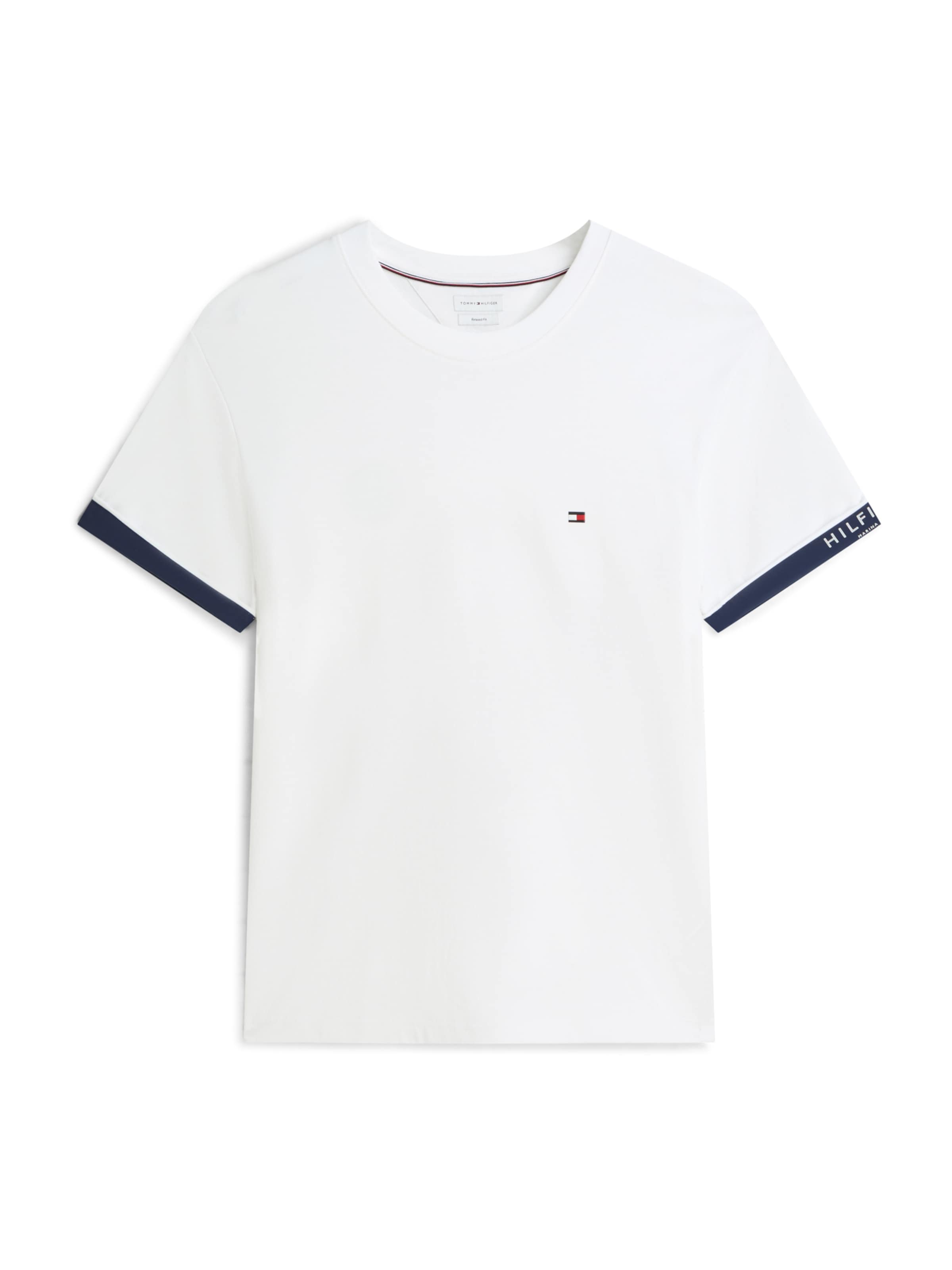 TOMMY HILFIGER T-Shirt in Weiß: Vorderseite