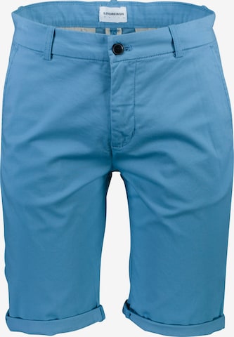 Pantalon chino Lindbergh en bleu : devant