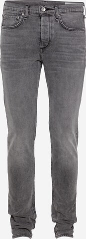 rag & bone Slimfit Jeans in Grijs: voorkant