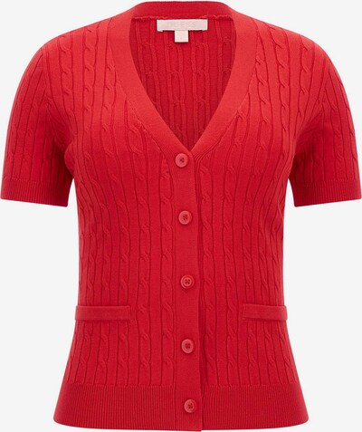 GUESS Strickjacke in rot, Produktansicht