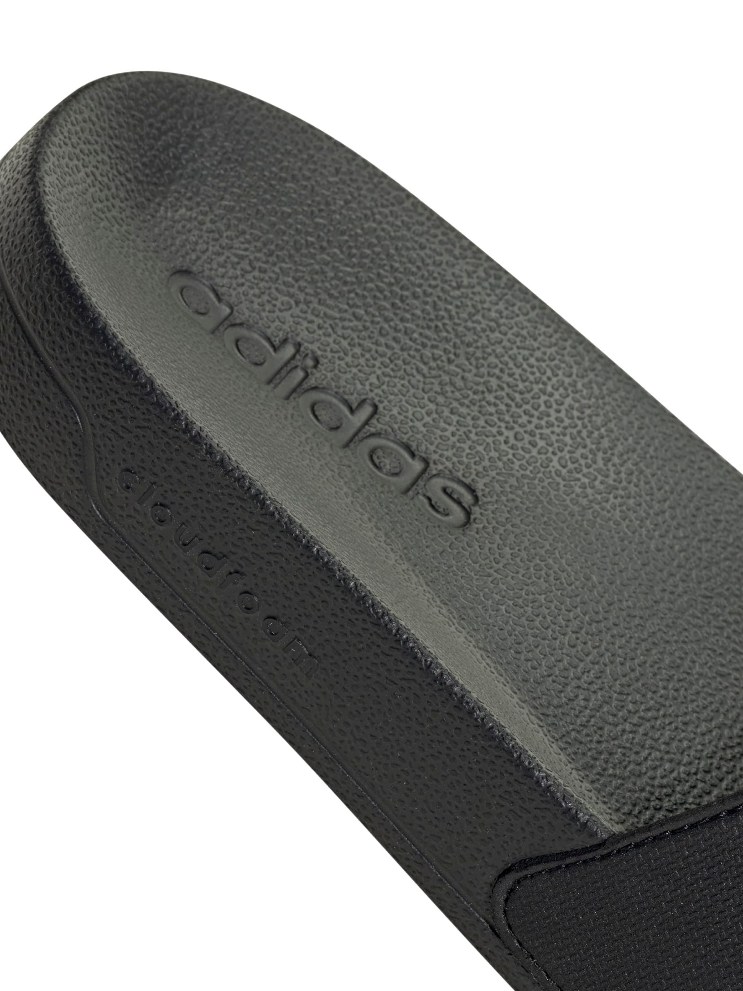 ADIDAS SPORTSWEAR Strand-/badsko 'Adilette' i svart