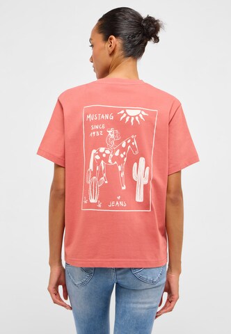 MUSTANG Shirt 'Floris' in Red: front