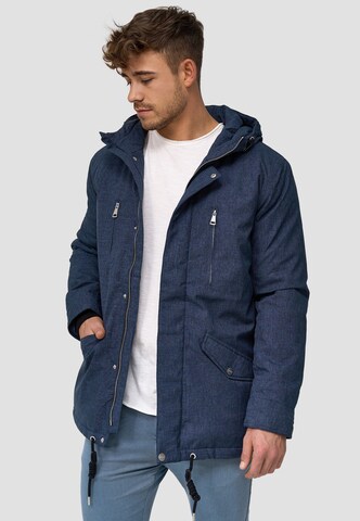 Parka mi-saison 'Anders' JEFF en bleu
