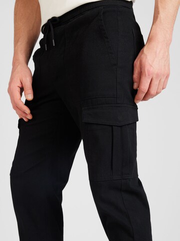 Regular Pantalon cargo 'LUC' Only & Sons en noir