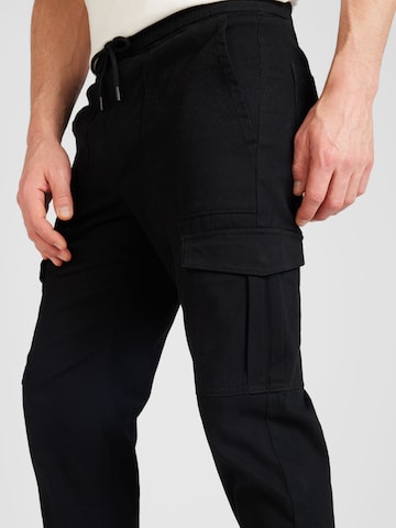 Only & Sons Regular Cargo trousers 'LUC' in Black