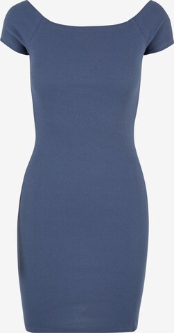 Urban Classics Dress in Blue: front