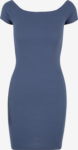Urban Classics Šaty – modrá: přední strana