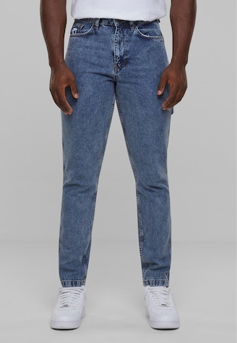 Karl Kani Flared Jeans in Blauw: voorkant