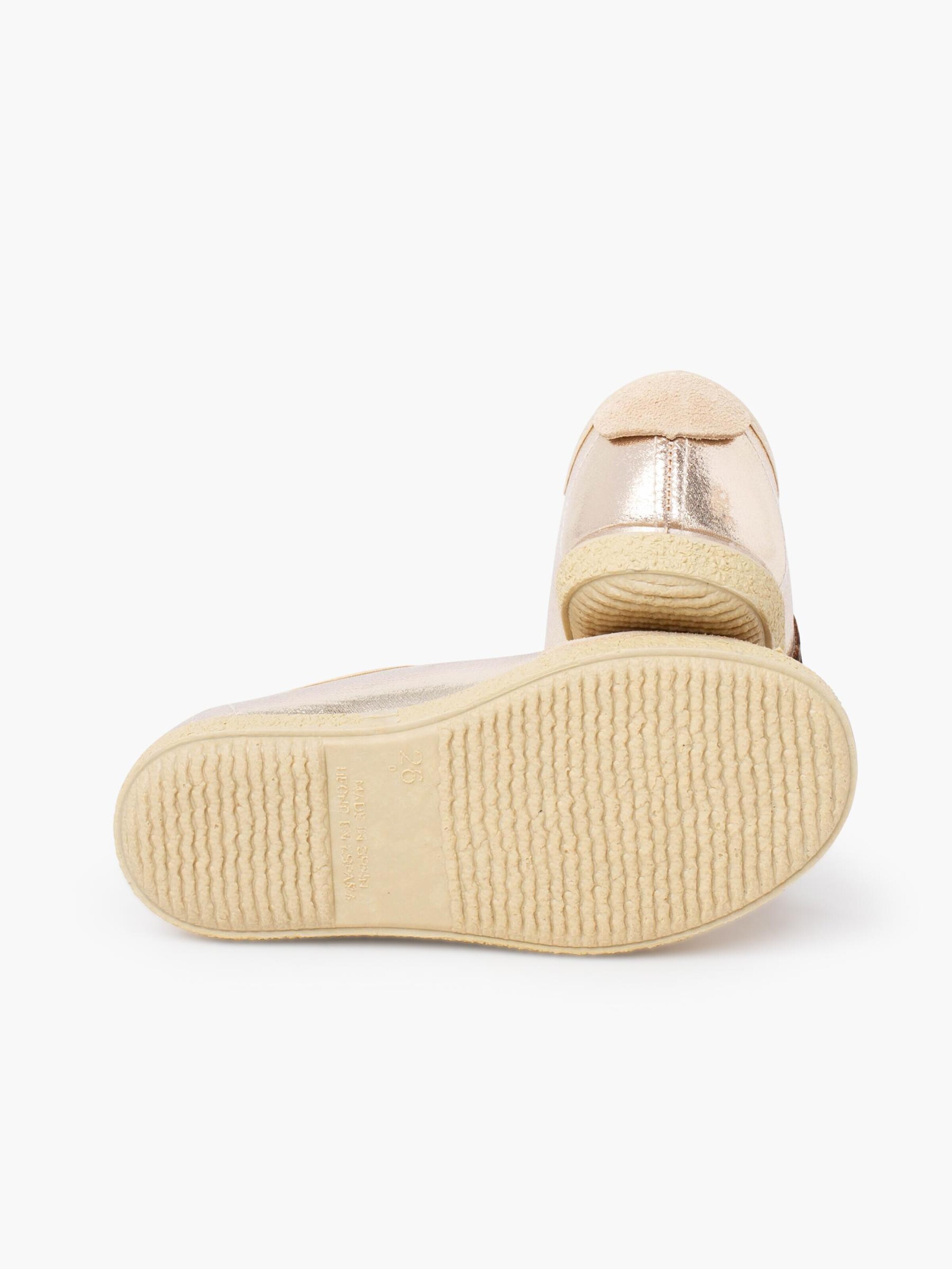 Sneaker di Pisamonas in oro