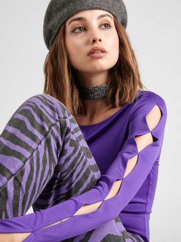 ABOUT YOU x Emili Sindlev Shirt 'Briley' in Purple