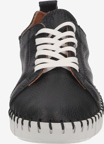 SHABBIES AMSTERDAM Athletic Lace-Up Shoes in Black