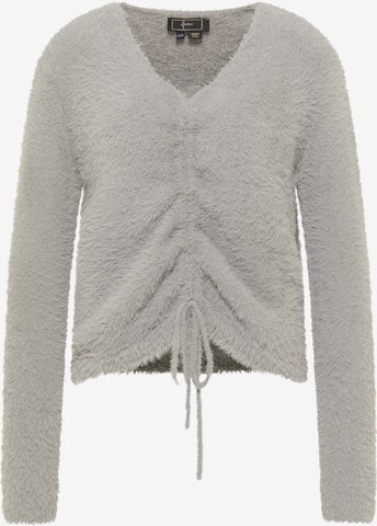 Pull-over faina en gris : devant